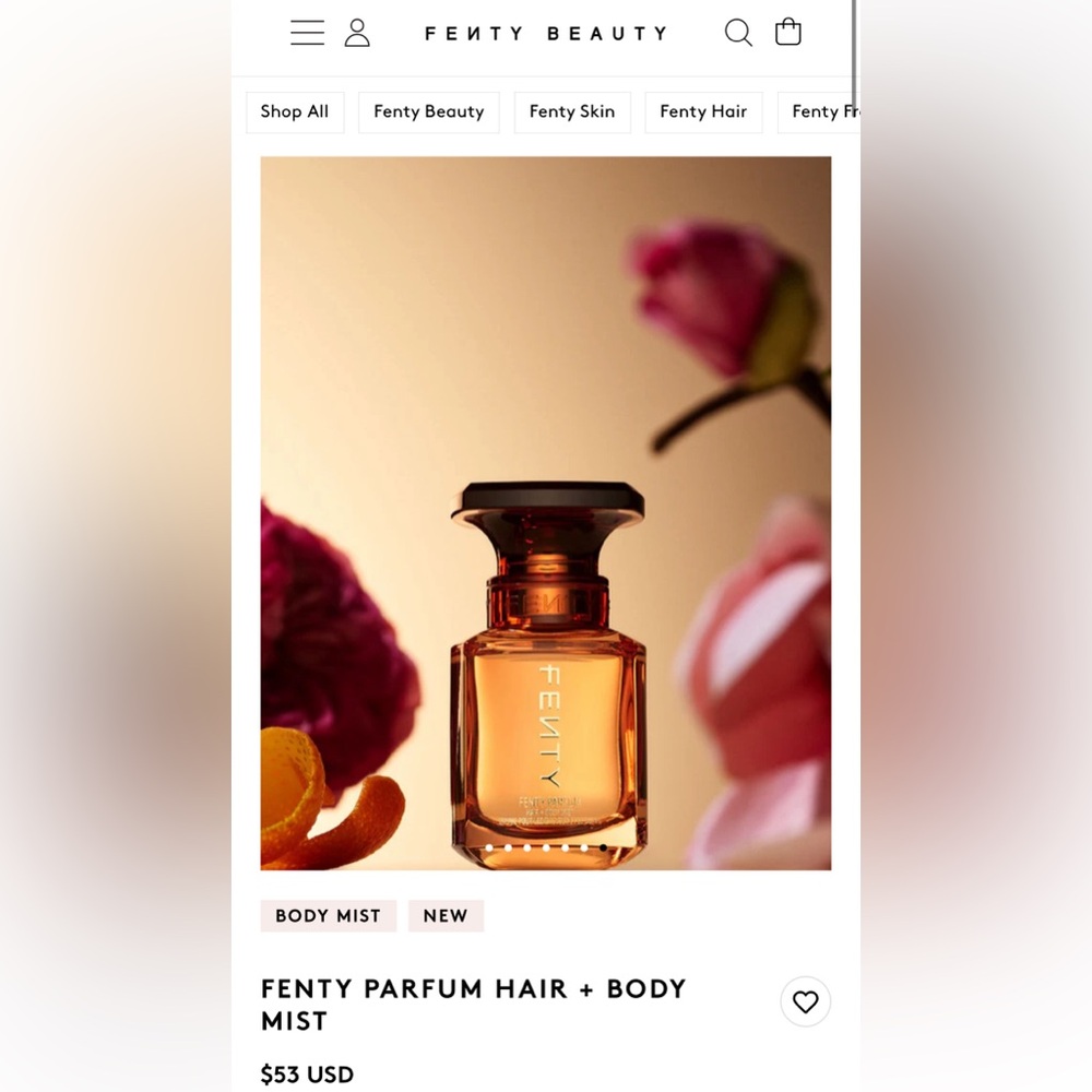 NEW Fenty Beauty Parfum Hair and Body Mist 30 ml / 1.0 floz — Fragrance Perfume